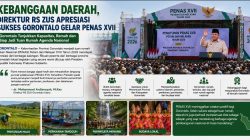 Kebanggaan Daerah, Direktur RS ZUS Apresiasi Sukses Gorontalo Gelar PENAS XVII