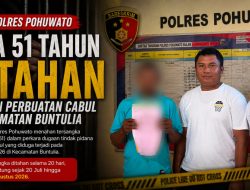 Satreskrim Polres Pohuwato Tahan Pria 51 Tahun dalam Kasus Dugaan Perbuatan Cabul di Buntulia