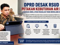 Komisi III DPRD Gorontalo Utara Desak RSUD ZUS Susun Peta Kebutuhan Air Bersih, Solusi Permanen Jadi Prioritas