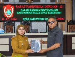 DPRD Gorontalo Utara Resmi Terima Dokumen KUA-PPAS 2027, Seluruh Fraksi Sepakat Lanjut ke Tahap Pembahasan