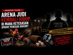 Arena Judi Kembali Hidup, Di Mana Ketegasan Aparat Penegak Hukum?