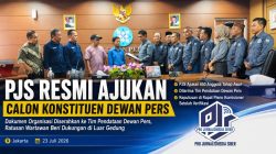 PJS Resmi Ajukan Status Konstituen Dewan Pers, Ratusan Anggota Kawal Proses Penyerahan Dokumen