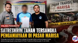 Satreskrim Polres Pohuwato Tahan Tersangka Penganiayaan di Pasar Marisa, Proses Hukum Terus Berlanjut