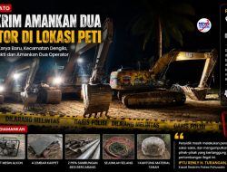 Satreskrim Polres Pohuwato Amankan Dua Excavator dalam Penertiban Dugaan PETI di Dengilo