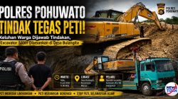 Keluhan Warga Dijawab Tindakan, Polres Pohuwato Hentikan PETI di Bulangita dan Amankan Excavator SANY