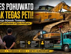Keluhan Warga Dijawab Tindakan, Polres Pohuwato Hentikan PETI di Bulangita dan Amankan Excavator SANY