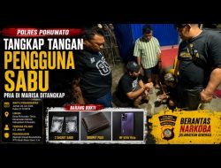 Polres Pohuwato Kembali Bongkar Kasus Sabu, Pria di Marisa Ditangkap dalam Operasi Tangkap Tangan