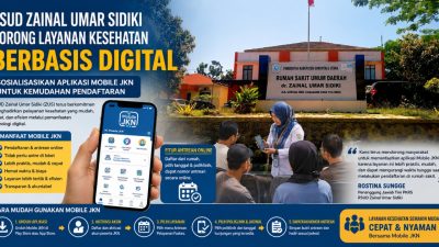 RSUD ZUS Perkuat Layanan Digital, Edukasi Pasien Manfaatkan Aplikasi Mobile JKN untuk Antrean Online