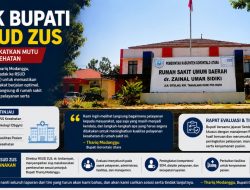 Direktur RSUD ZUS Siap Tindaklanjuti Arahan Bupati Thariq, Pembenahan Layanan Kesehatan Segera Dilakukan