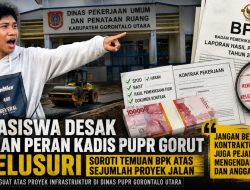 Mahasiswa Desak Dugaan Peran Kadis PUPR Gorontalo Utara Ditelusuri, Soroti Temuan BPK atas Sejumlah Proyek Jalan