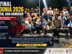 Ribuan Warga Nobar Final Piala Dunia 2026, Sinergi TNI-Polri dan Instansi Terkait Jaga Pohuwato Tetap Kondusif