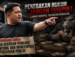 Kejari Gorontalo Utara Didesak Buktikan Ketegasan, Gusrandi: Jangan Biarkan Perkara Menggantung dan Kepercayaan Publik Luntur