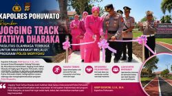 Kapolres Pohuwato Resmikan Jogging Track Tathya Dharaka, Fasilitas Olahraga Terbuka untuk Masyarakat