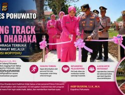 Kapolres Pohuwato Resmikan Jogging Track Tathya Dharaka, Fasilitas Olahraga Terbuka untuk Masyarakat