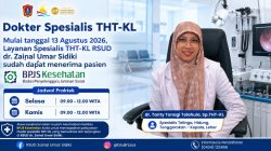 Layanan THT-KL RSUD dr. Zainal Umar Sidiki Kini Layani Pasien BPJS, Akses Kesehatan Masyarakat Kian Mudah