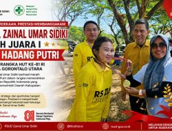 Kompak di Arena, Solid dalam Pelayanan: RSUD dr. Zainal Umar Sidiki Raih Juara I Lomba Hadang Putri HUT Ke-81 RI