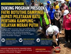 Fatri Botutihe Dukung Pembangunan Kampung Nelayan Merah Putih, Sinergi Pusat dan Daerah Diharapkan Perkuat Ekonomi Pesisir