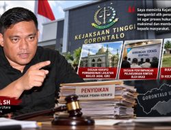 Aktivis Efendi Dali Desak Kejati Gorontalo Ambil Alih Tiga Dugaan Kasus Korupsi di Gorontalo Utara