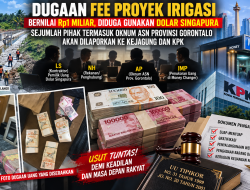Aktivis Ungkap Dugaan Fee Proyek Irigasi Bernilai Rp1 Miliar, Klaim Transaksi Gunakan Dolar Singapura Akan Dilaporkan ke Kejagung dan KPK