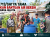 Yonif 713/Satya Tama Salurkan Bantuan Air Bersih untuk Warga Bulota, Wujud Nyata Kepedulian TNI kepada Masyarakat