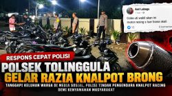 Respons Cepat Polisi Tindak Keluhan Warga, Polsek Tolinggula Gelar Razia Knalpot Brong Demi Kenyamanan Masyarakat