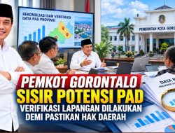 Pemkot Gorontalo Sisir Potensi PAD, Verifikasi Lapangan Dilakukan Demi Pastikan Hak Daerah