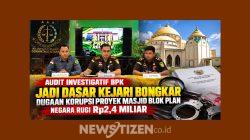 Audit Investigatif BPK Jadi Dasar Kejari Bongkar Dugaan Korupsi Masjid Blok Plan Gorontalo Utara