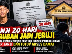 Janji Tenggat 20 Hari Berujung Penahanan, Keluarga Ibrahim Soroti Dugaan Inkonsistensi Penyidik Polsek Panakkukang