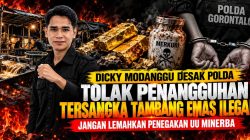 Dicky Modanggu Desak Polda Tolak Penangguhan Tersangka Tambang Emas Ilegal: Jangan Lemahkan Penegakan UU Minerba