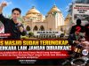 Kasus Masjid Sudah Terungkap, Dua Perkara Lain Jangan Dibiarkan