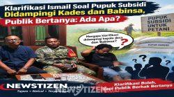 Klarifikasi Ismail soal Pupuk Subsidi Didampingi Kades dan Babinsa, Publik Bertanya: Ada Apa?
