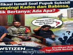 Klarifikasi Ismail soal Pupuk Subsidi Didampingi Kades dan Babinsa, Publik Bertanya: Ada Apa?